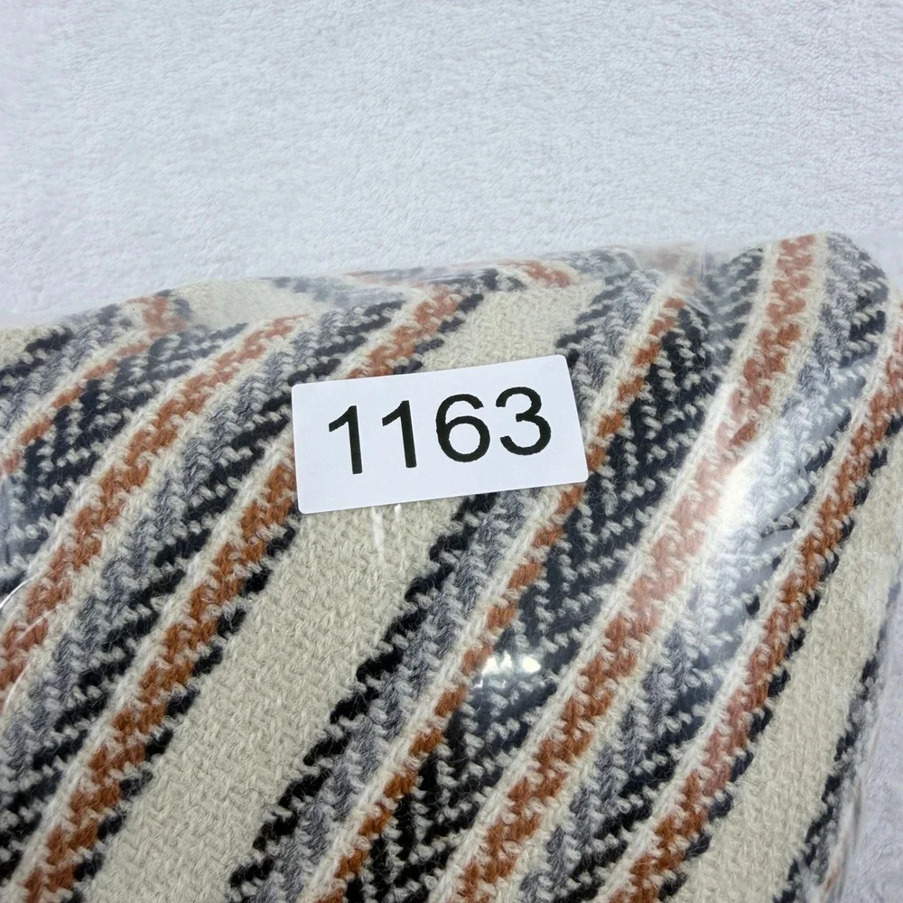 S Eisenberg California Chevron Mock Neck Sweater Dress Retro Boho No Size Tag‎